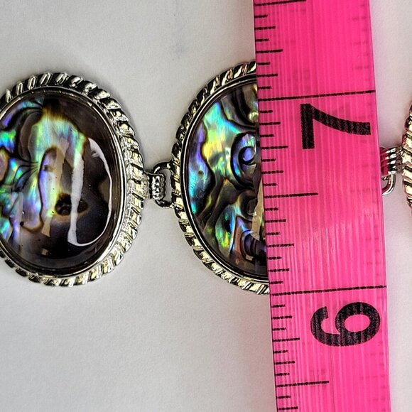 Unique Abalone Biwa Shell Bracelet - Picture 13 of 16